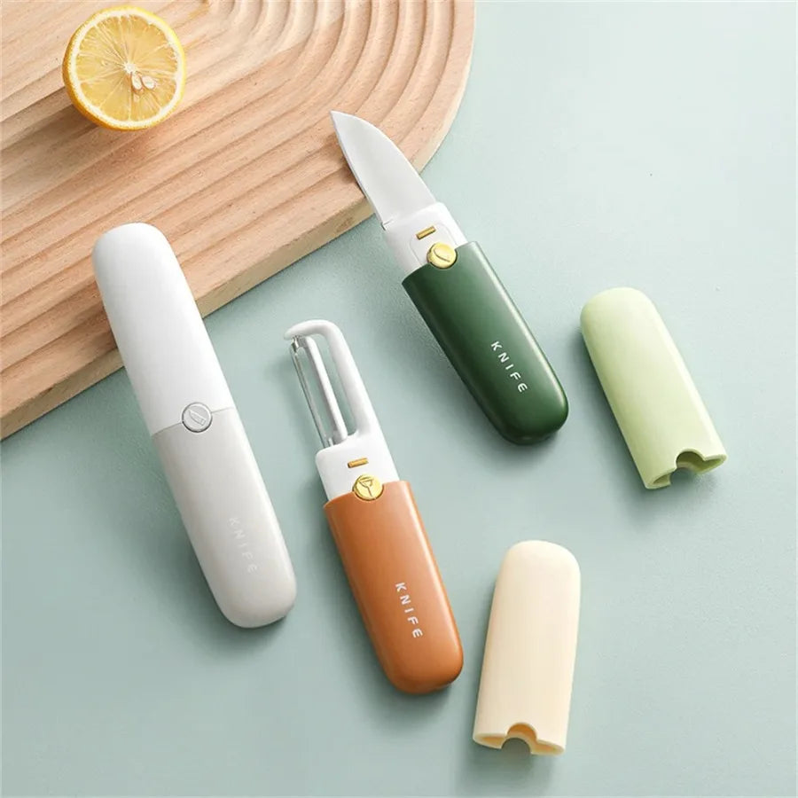 2-in-1 Capsule Knife & Peeler
