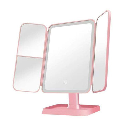 Tri-Fold LED Vanity Mirror